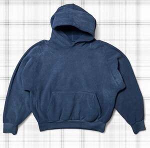 Yeezy GAP Polar Fleece Hoodie Navy Blue